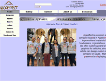 Tablet Screenshot of logoeffect.com